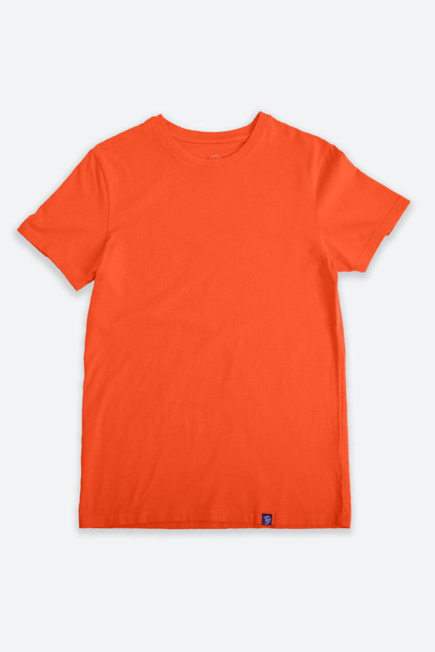 T-shirt en Jersey Orange